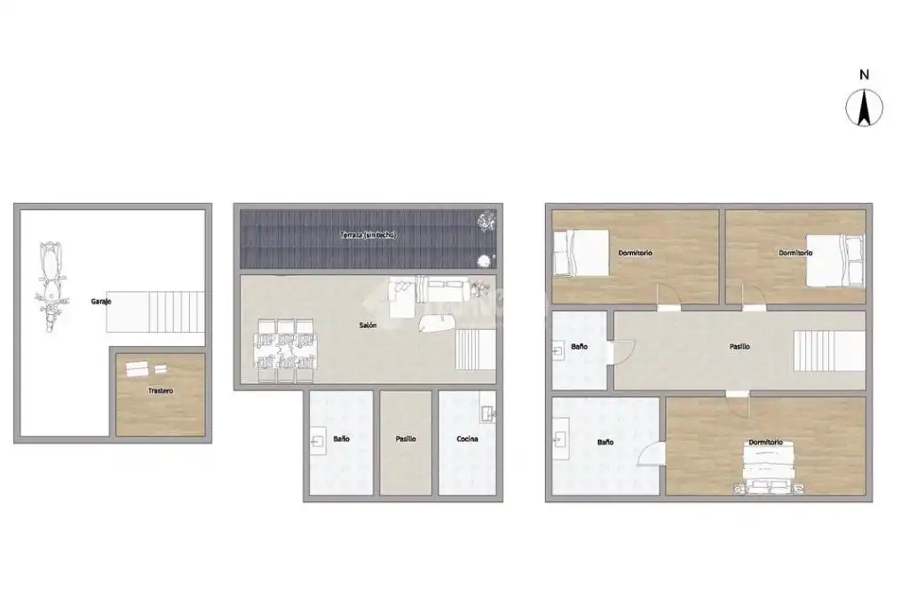 Detached homes for sale in Roquetas de Mar  with Air Conditioner and Terrace