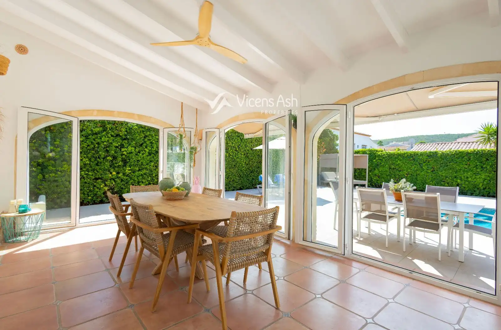 Terraza de Casa o chalet en venta en Jávea / Xàbia con Aire acondicionado, Calefacción y Piscina