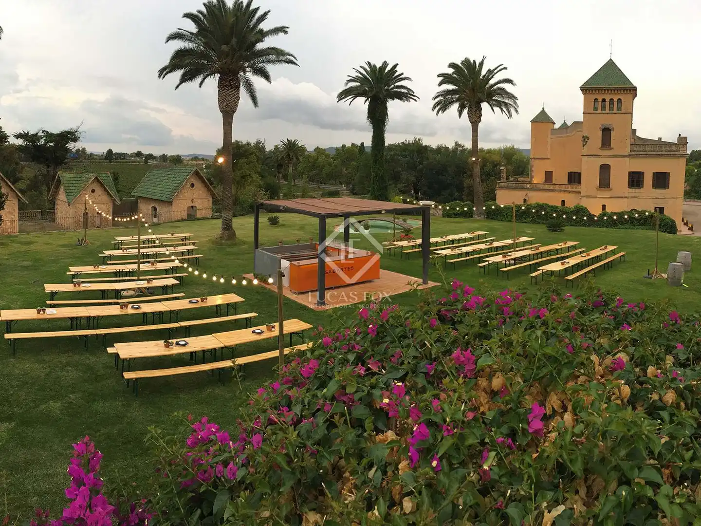 Jardín de Finca rústica en venta en Banyeres del Penedès con Jardín privado, Terraza y Piscina