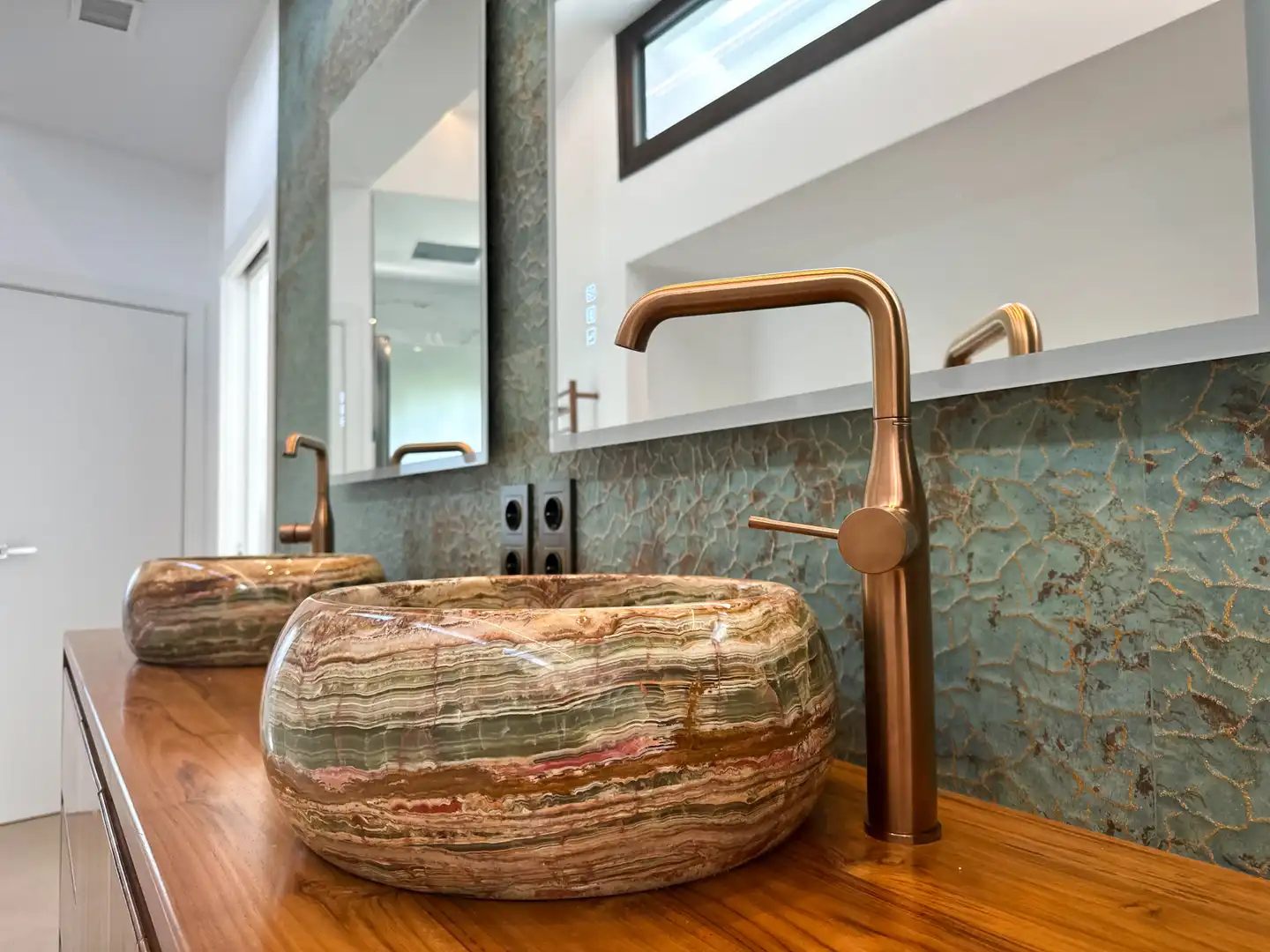 Baño de Casa o chalet en venta en Estepona con Aire acondicionado, Jardín privado y Terraza