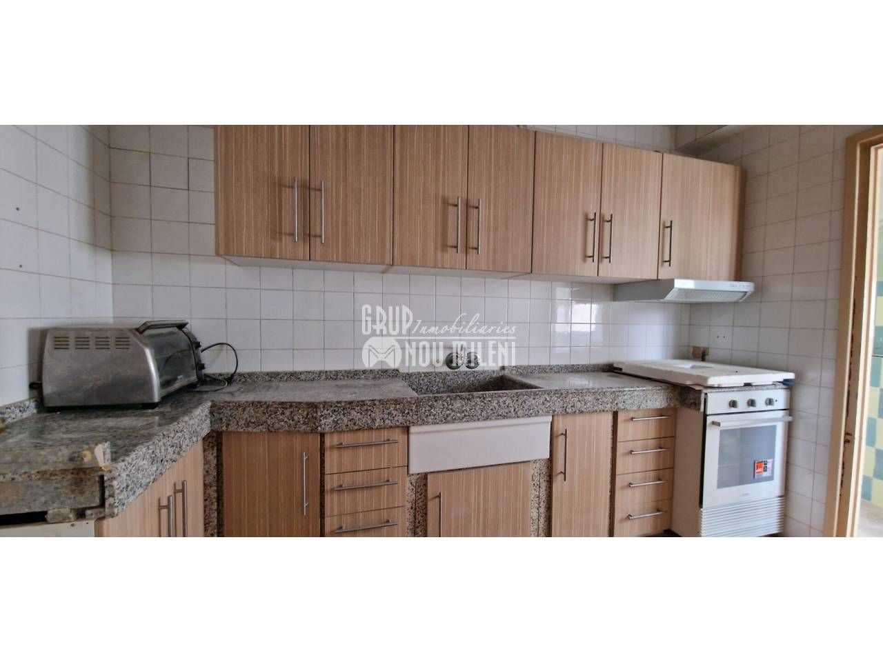 Küche von Wohnung miete in Catarroja mit Klimaanlage und Balkon