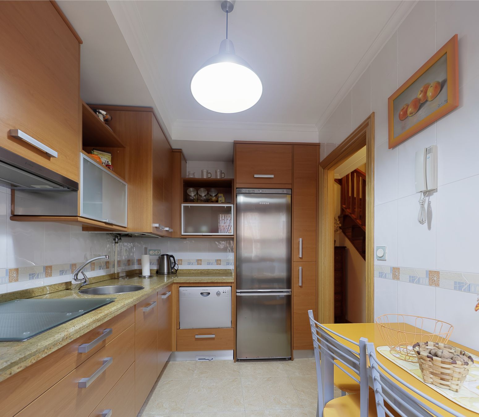 Kitchen of Single-family semi-detached for sale in Gijón   with Heating, Private garden and Terrace