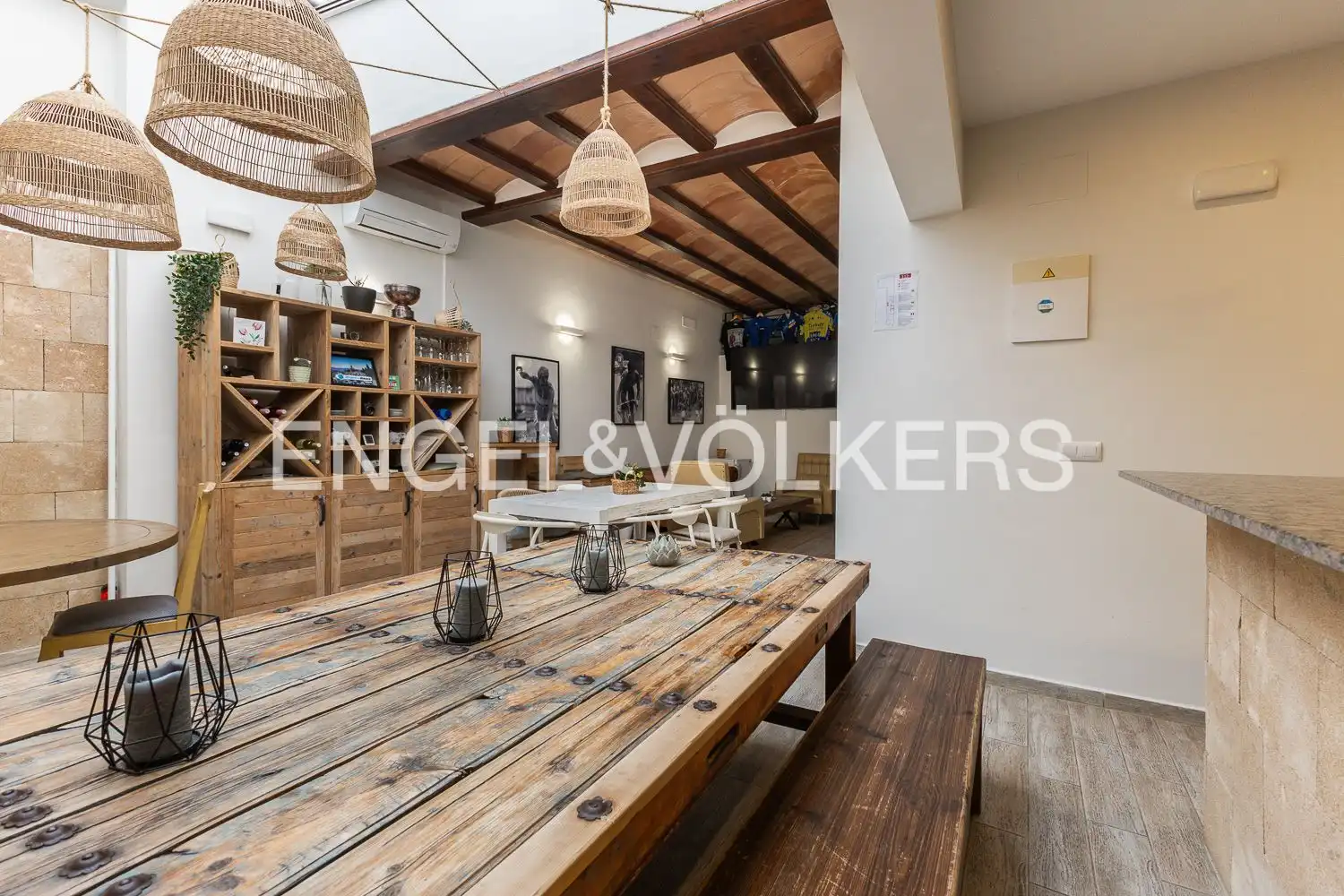 Dining room of Houses for sale in Jávea / Xàbia  with Air Conditioner, Heating and Terrace