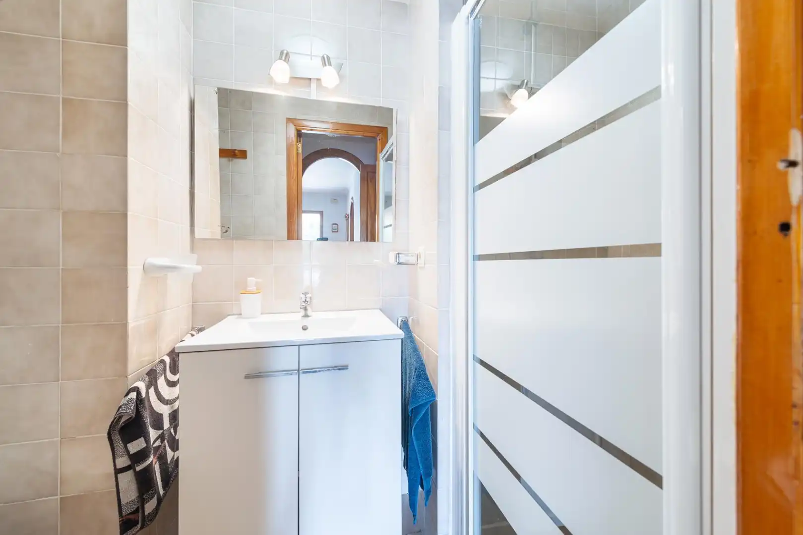 Baño de Casa adosada en venta en Alcúdia
