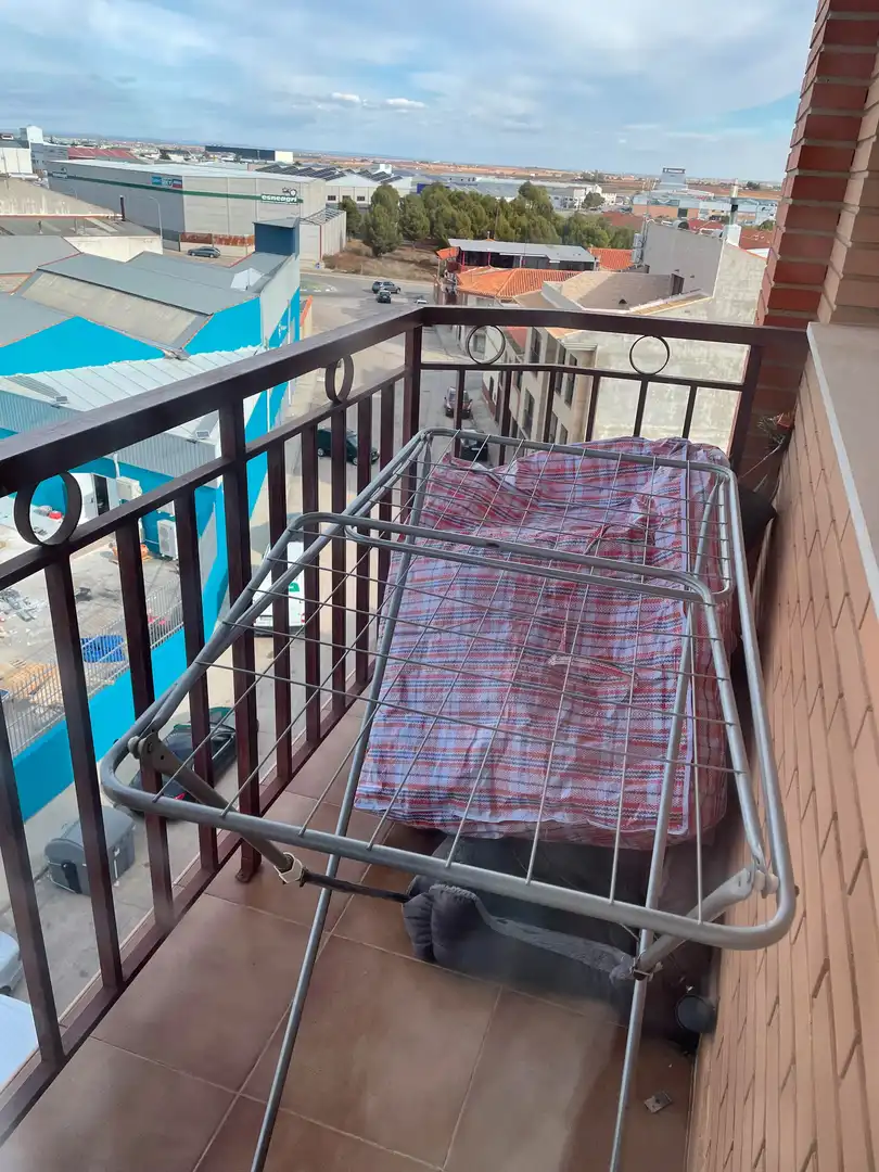 Balcony of Flat for rent in Villarrobledo  with Air Conditioner, Heating and Terrace