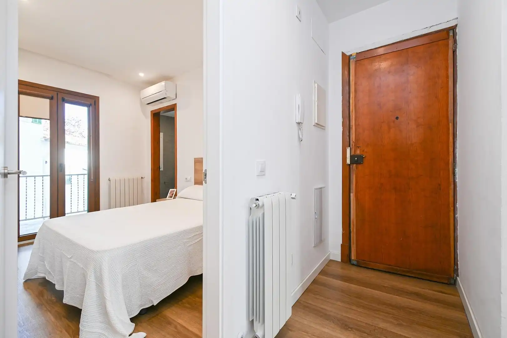 Schlafzimmer von Wohnung zum Verkauf in  Palma de Mallorca mit Klimaanlage, Terrasse und Abstellraum