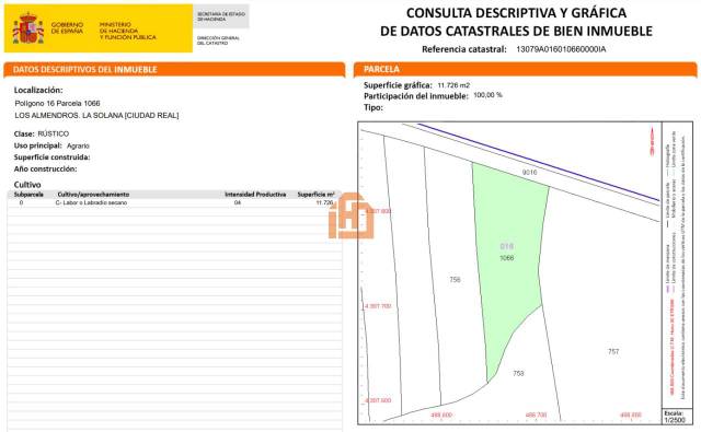 Terreno residencial en Venta en Los Almendros en La Solana