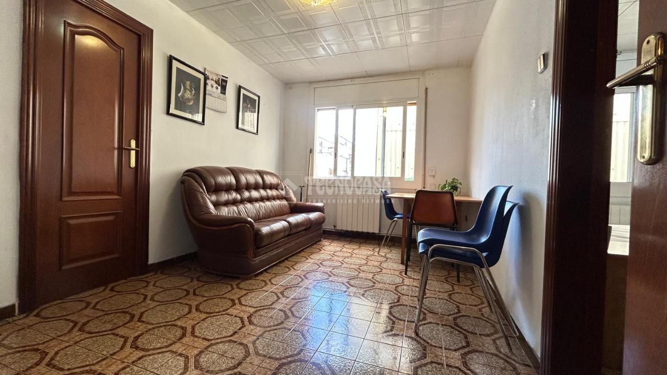 Living room of Flat for sale in  Barcelona Capital