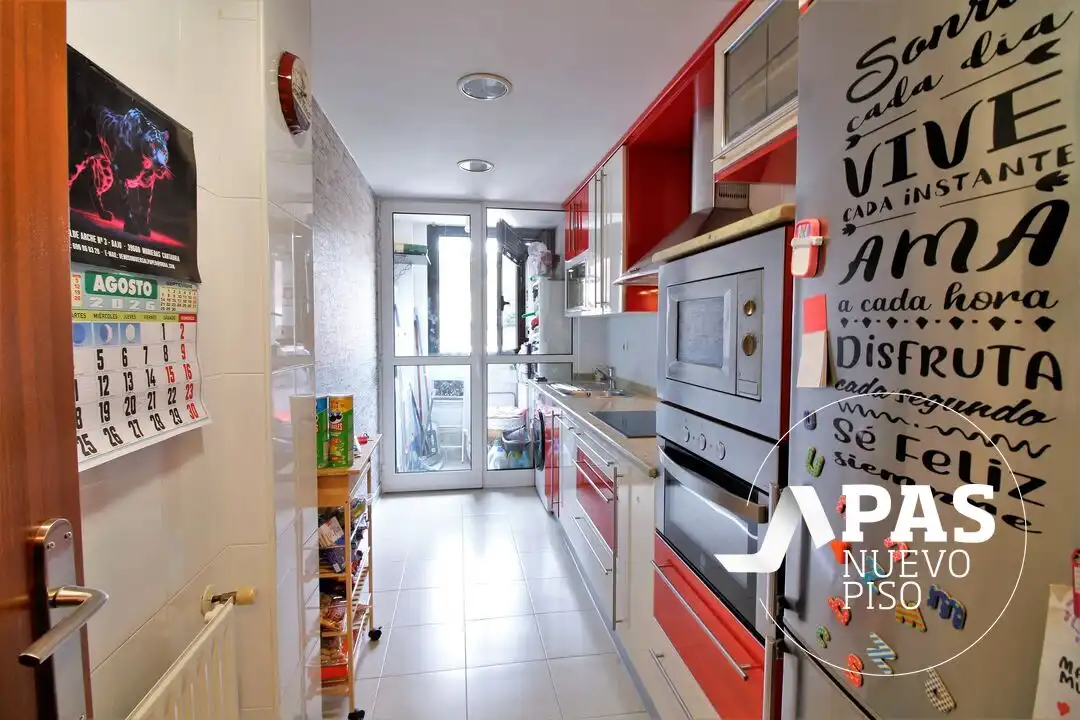 Kitchen of Flat for sale in El Astillero    with Heating, Private garden and Storage room