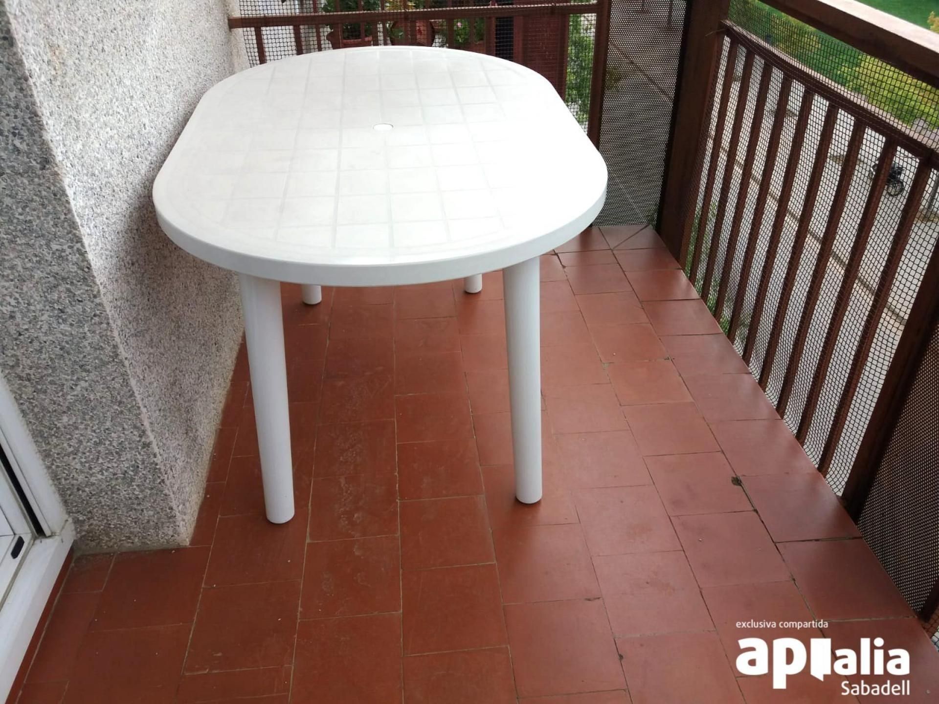 Terrace of Flat for sale in Sabadell  with Air Conditioner, Heating and Parquet flooring