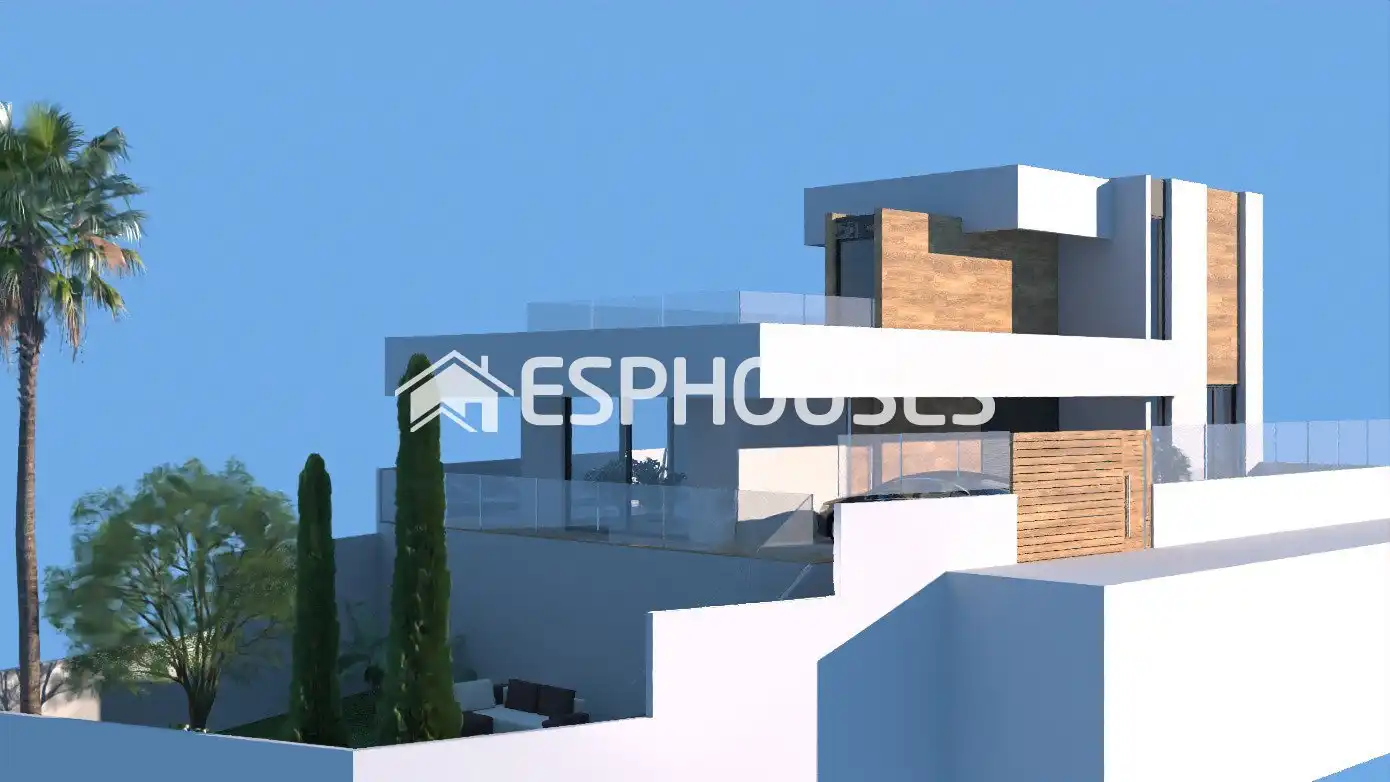 Vista exterior de Casa o chalet en venta en Rojales con Terraza, Piscina y Balcón