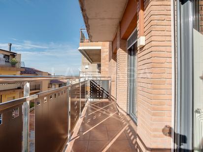 Balcony of Single-family semi-detached for sale in Les Franqueses del Vallès  with Air Conditioner, Heating and Terrace