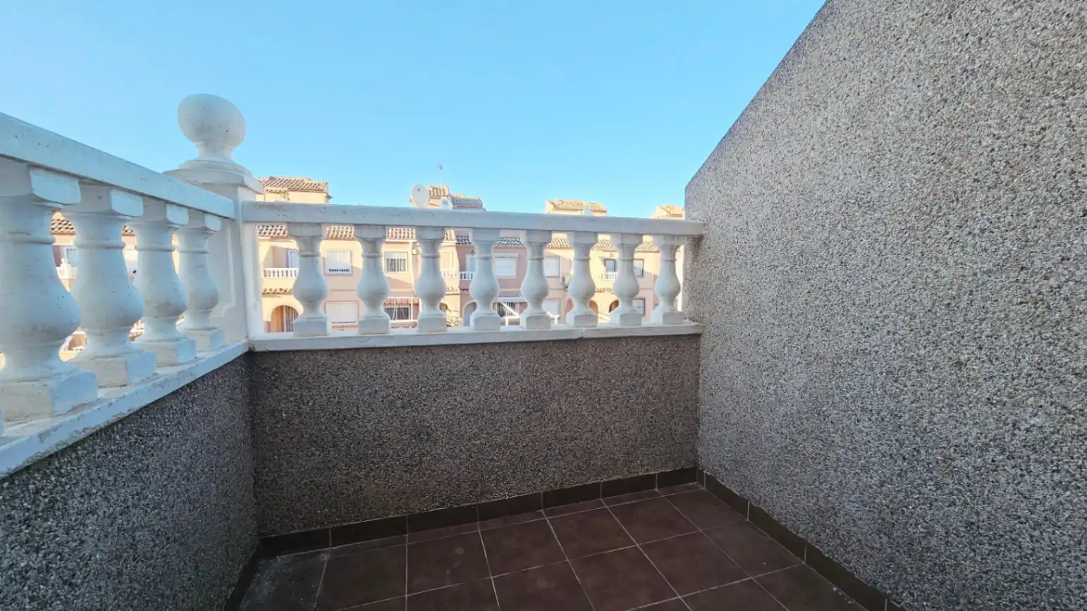 Terraza de Dúplex de alquiler en Santa Pola con Aire acondicionado, Calefacción y Terraza