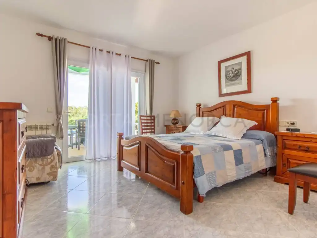 Bedroom of Houses for sale in Maó - Mahón  with Heating, Private garden and Terrace