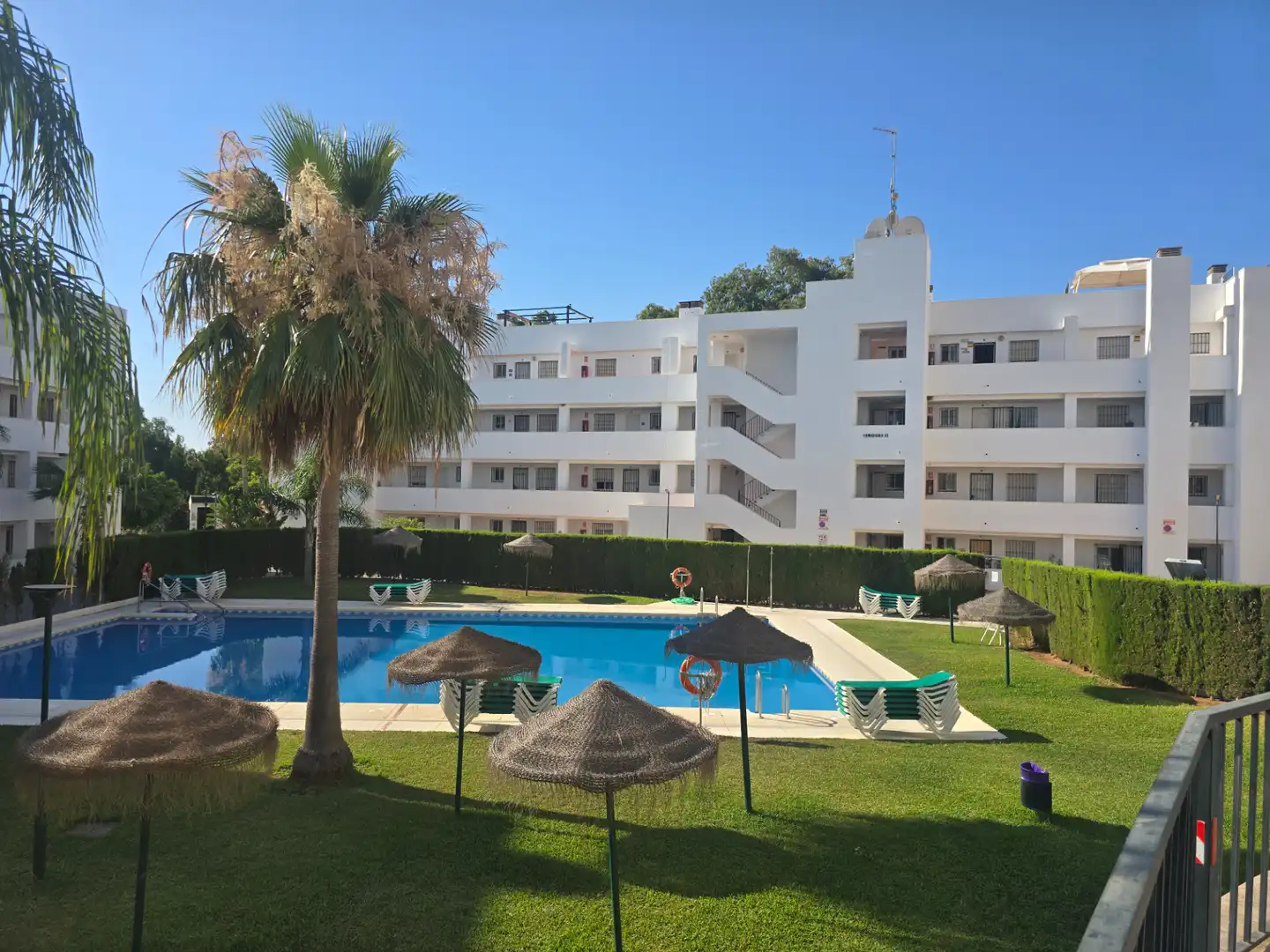 Jardí de Apartament en venda en Mijas amb Terrassa, Forn i Piscina comunitària