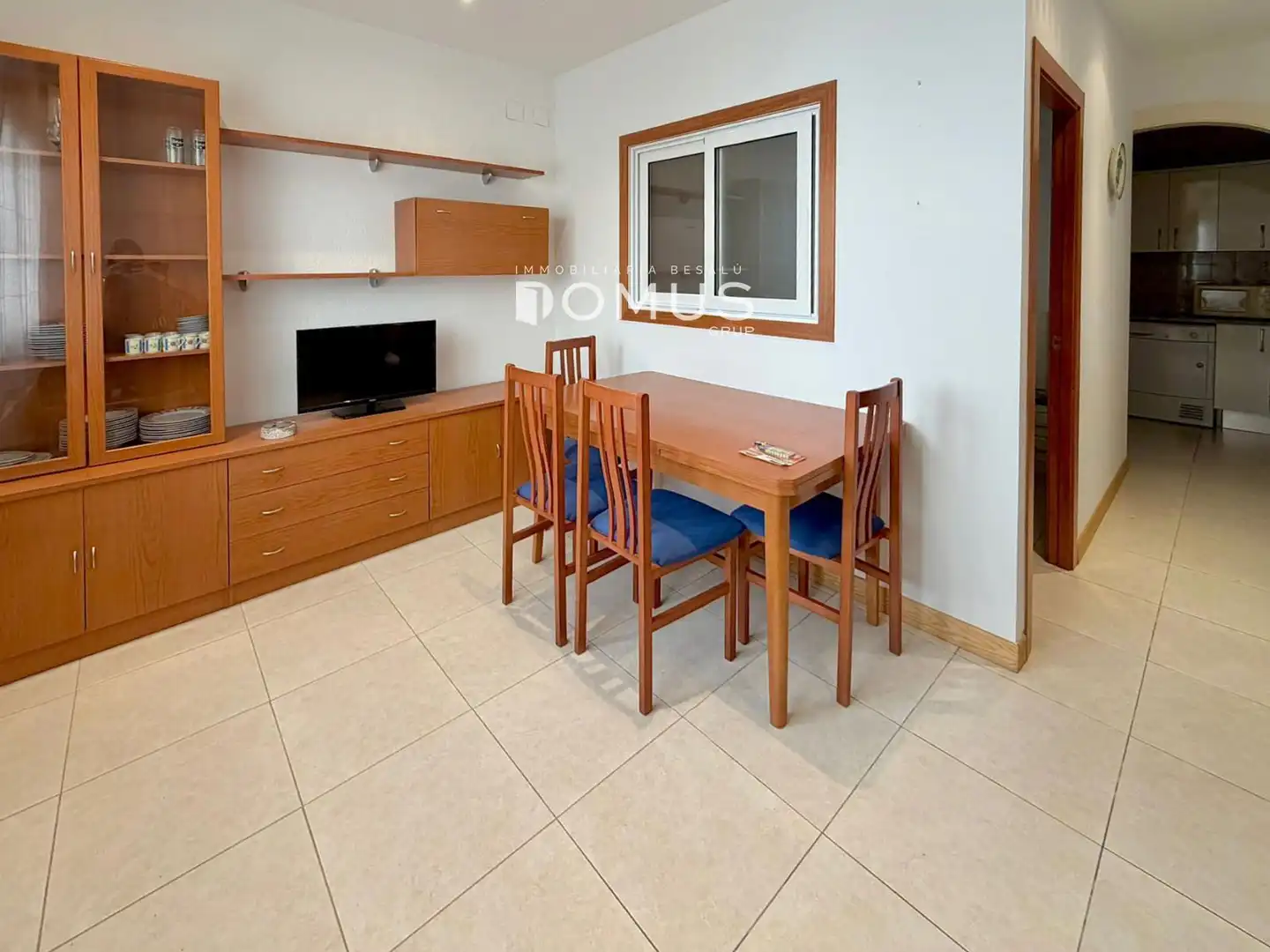 Living room of Flat for rent in L'Escala  with Air Conditioner, Heating and Furnished