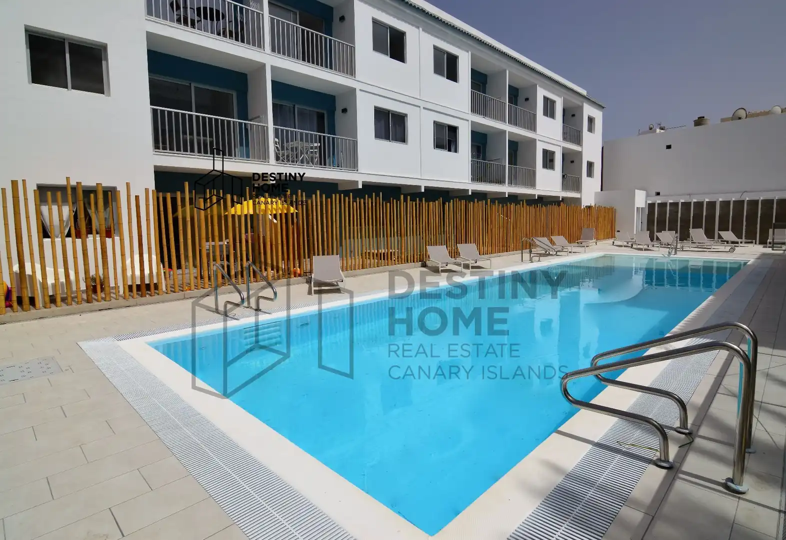 Swimming pool of Apartments for sale in La Oliva  with Furnished and Community pool