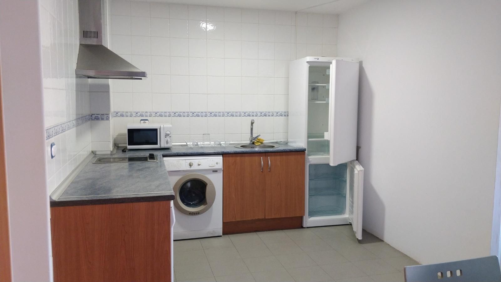 Cuina de Apartament en venda en Cistérniga amb Calefacció