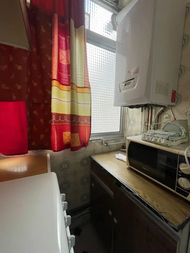 Cuina de Pis de lloguer en Móstoles amb Calefacció, Terrassa i Moblat