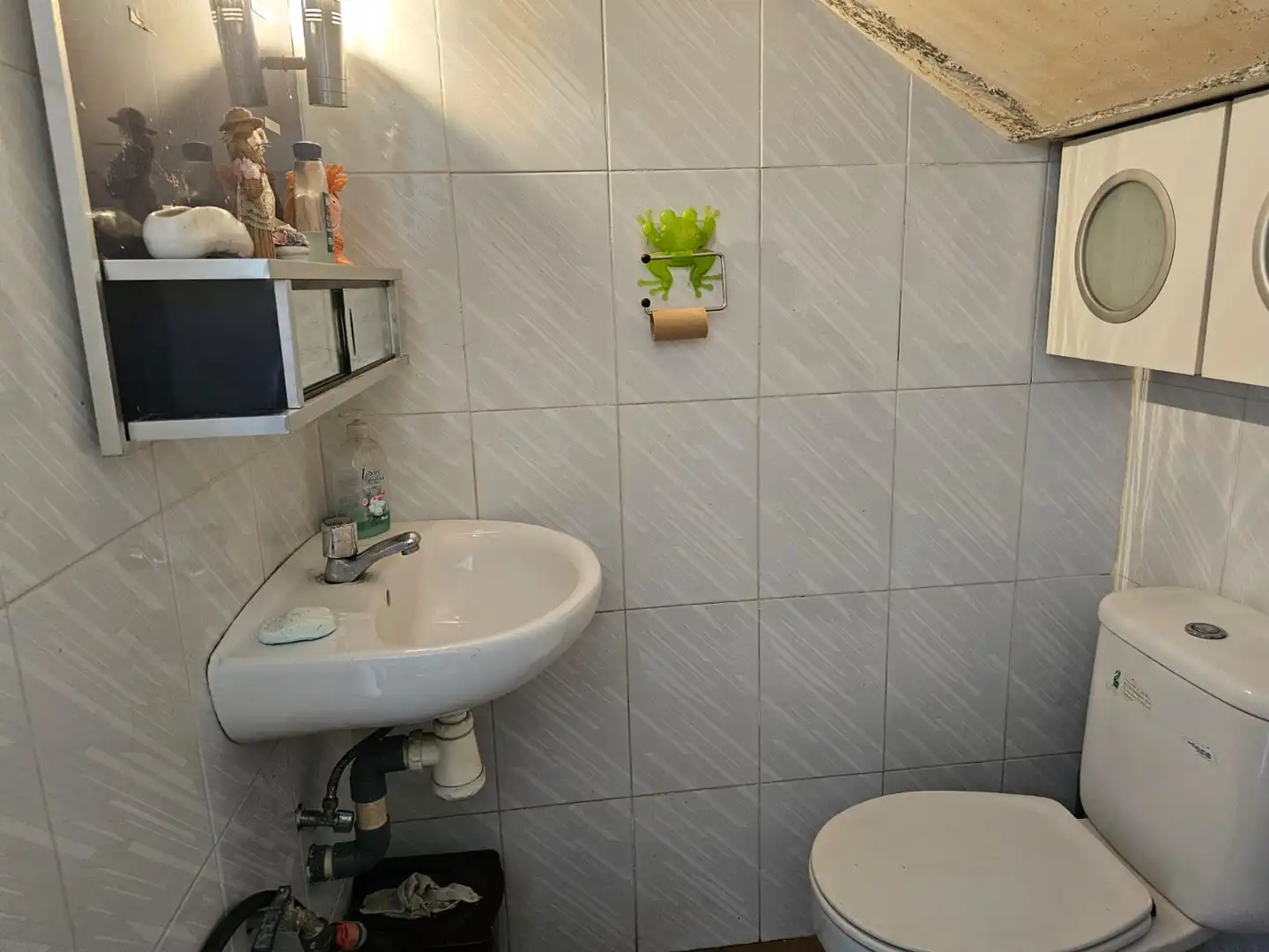 Bany de Casa o xalet en venda en Girona amb Calefacció, Jardí privat i Terrassa