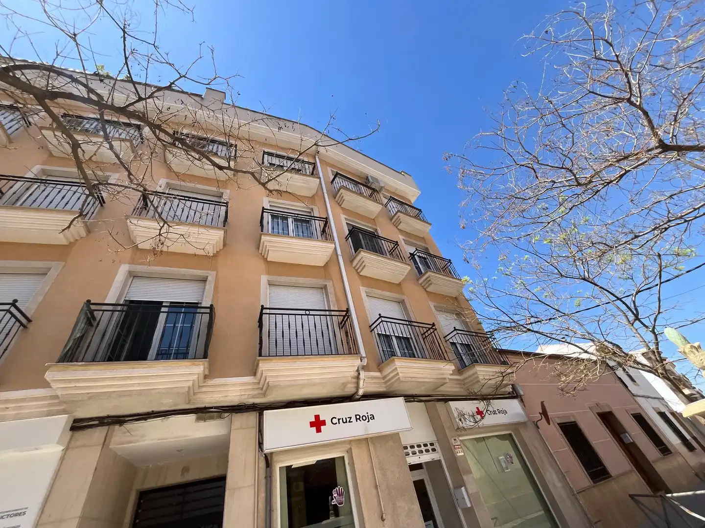 Vista exterior de Piso en venta en Tomelloso