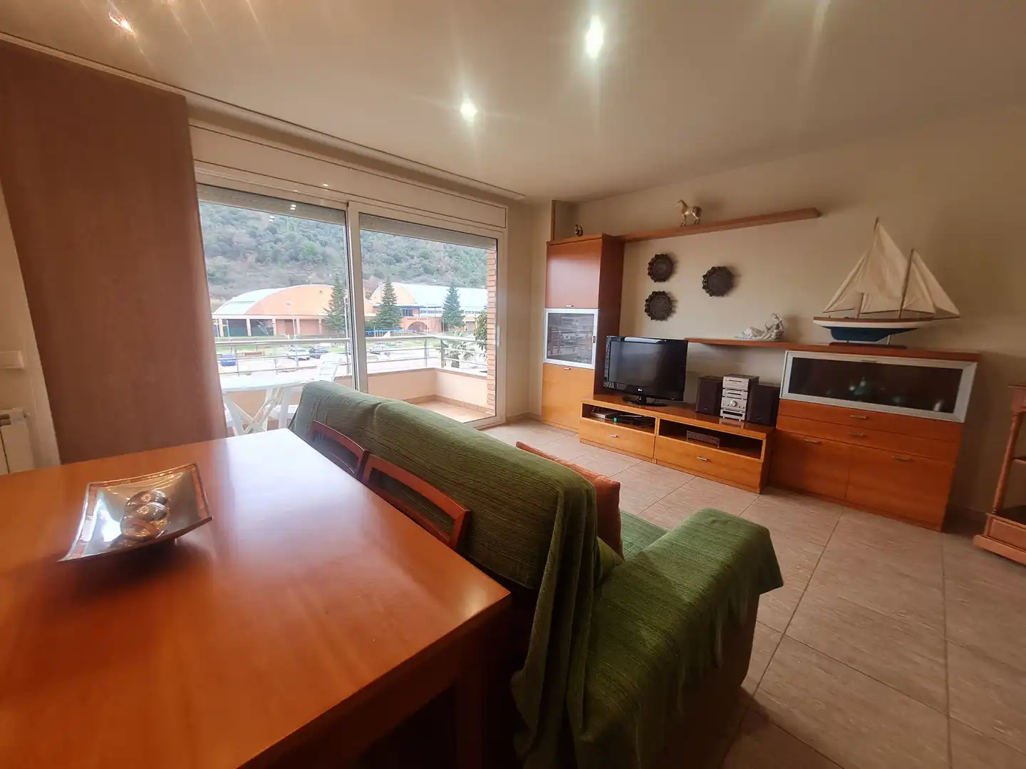 Living room of Detached homes for sale in Puig-reig  with Air Conditioner, Heating and Private garden