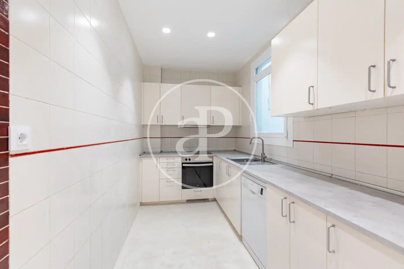 Küche von Wohnung zur Miete in Barcelona mit Klimaanlage, Heizung und Möbliert
