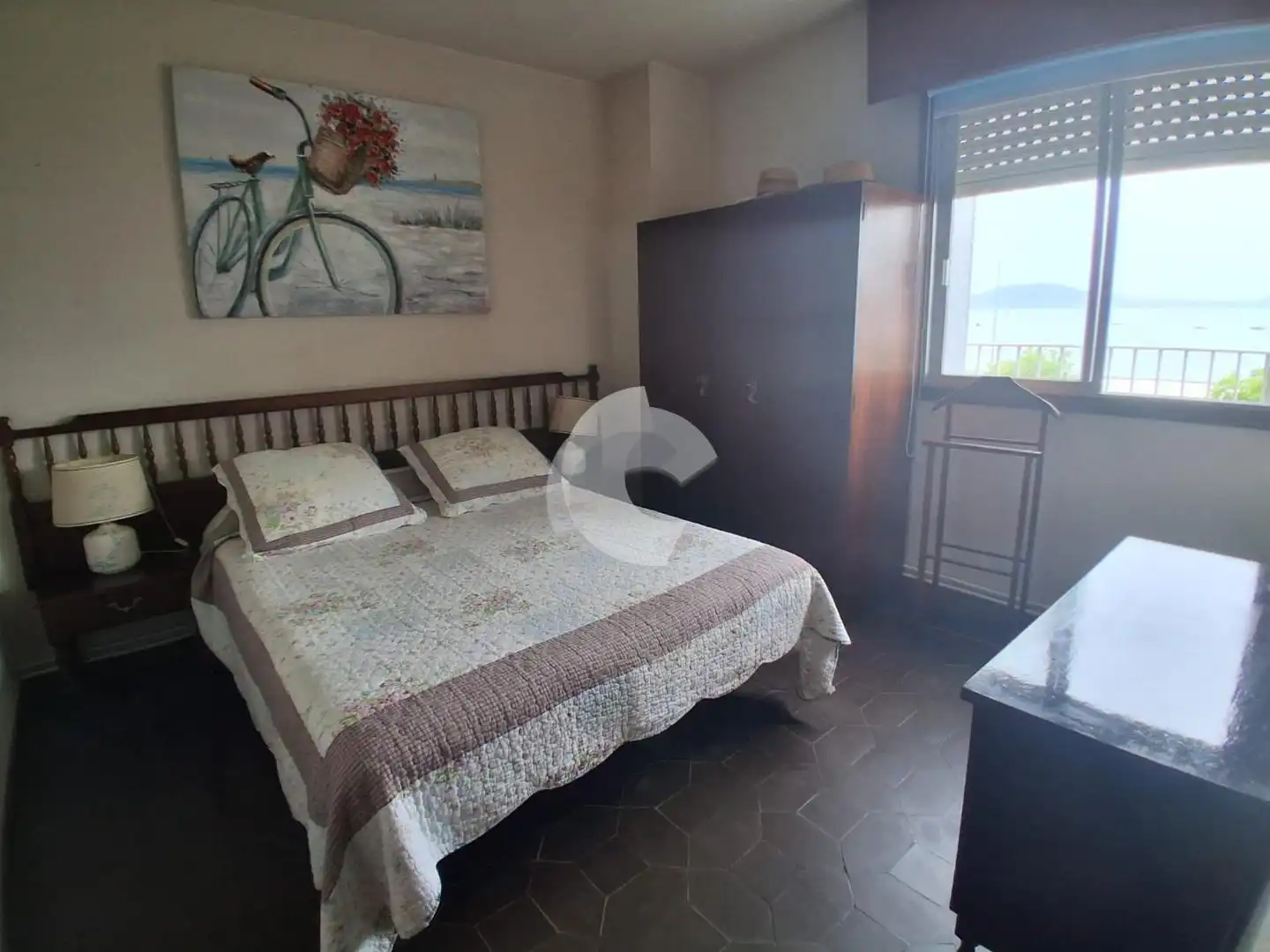 Schlafzimmer von Wohnung zum Verkauf in Baiona mit Terrasse