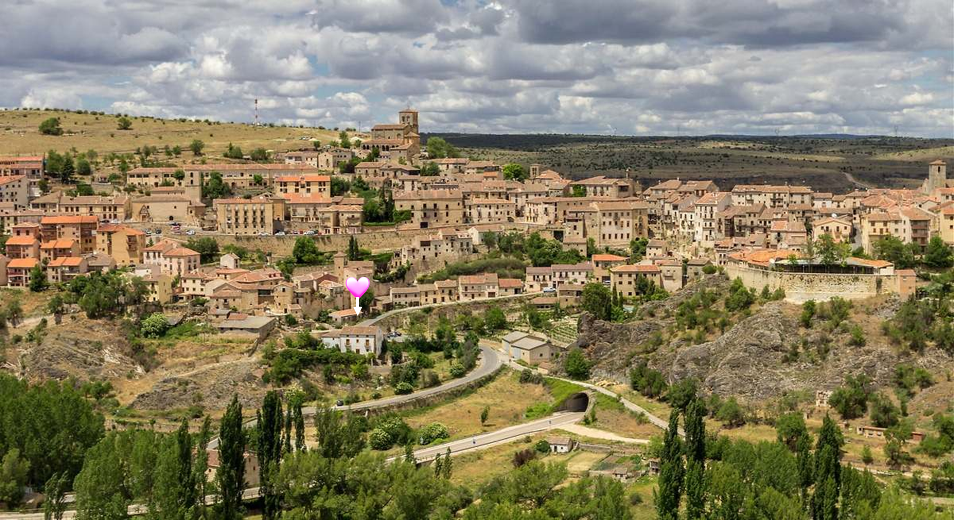 Vista exterior de Casa o chalet en venta en Sepúlveda con Calefacción