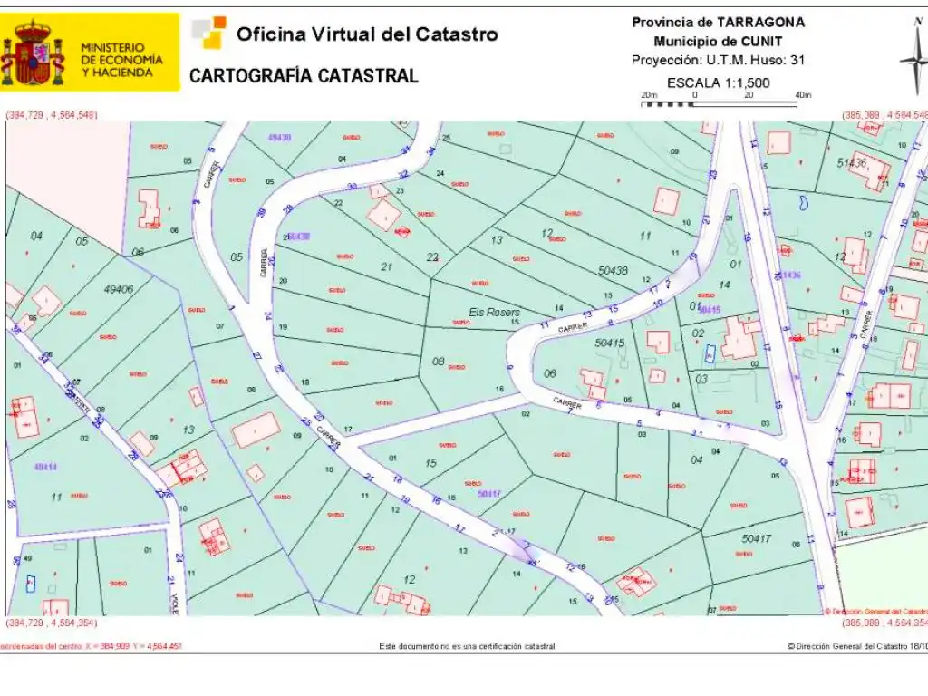Terrenos y solares en venta en Costa Cunit - Els Jardins - Els Rosers, imagen 20