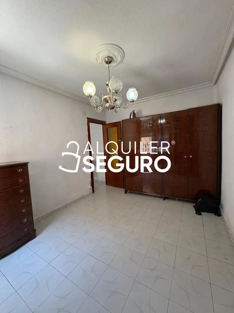 Bedroom of Flat for rent in Madrid  with Furnished