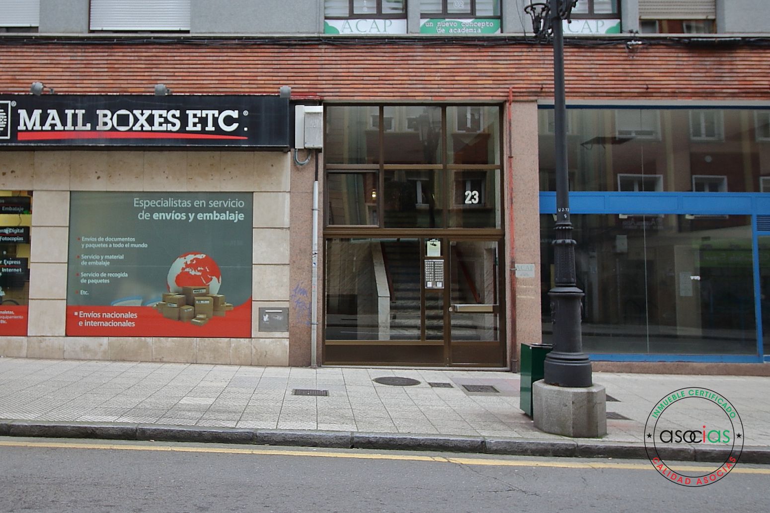 Exterior view of Flat for sale in Oviedo   with Heating and Parquet flooring