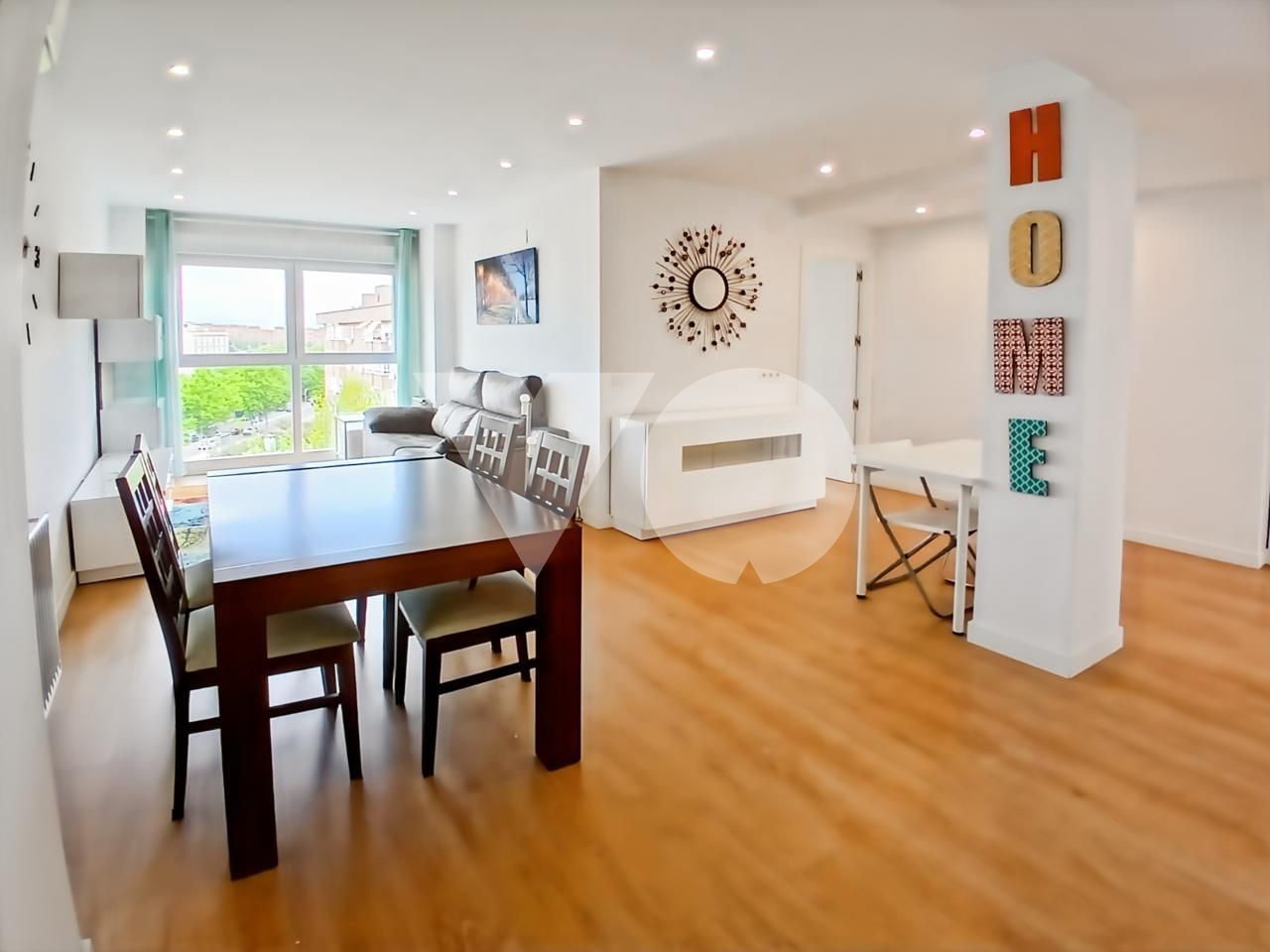 Dining room of Flat to rent in  Madrid Capital  with Air Conditioner, Heating and Storage room