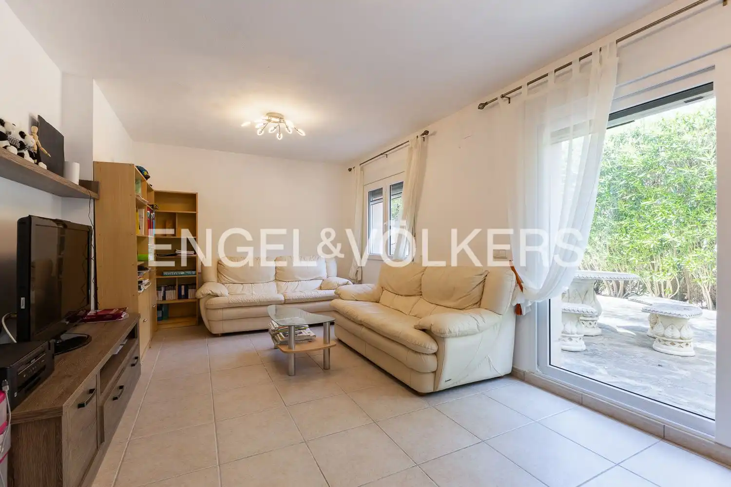 Sala de estar de Finca rústica en venta en Jávea / Xàbia con Aire acondicionado, Calefacción y Jardín privado