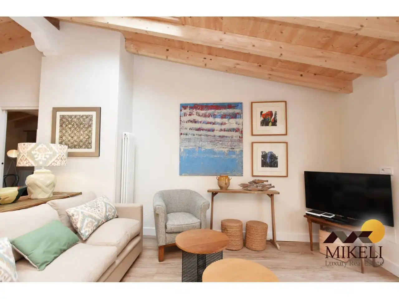 Sala de estar de Piso de alquiler en Santander con Calefacción, Jardín privado y Terraza