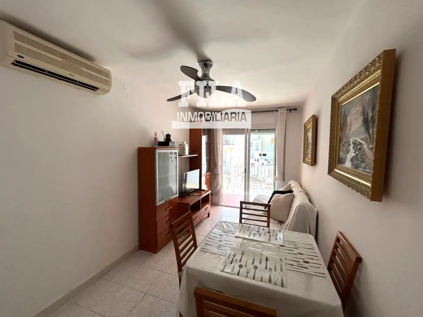 Living room of Flat for sale in Calafell  with Air Conditioner and Terrace