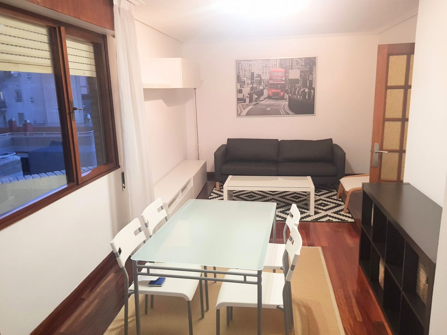 Living room of Flat to rent in Santander  with Heating, Terrace and Furnished