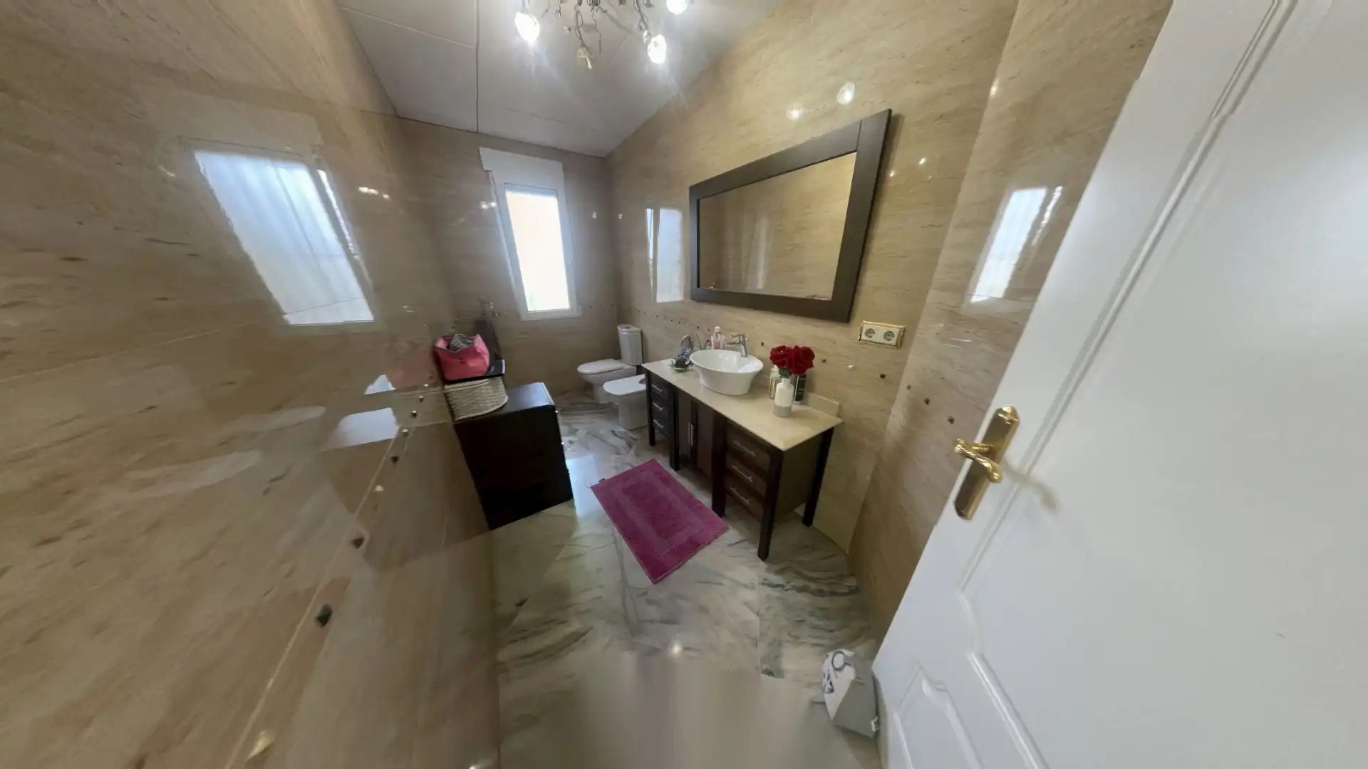 Bathroom of Houses for sale in San Vicente del Raspeig / Sant Vicent del Raspeig  with Air Conditioner, Heating and Private garden