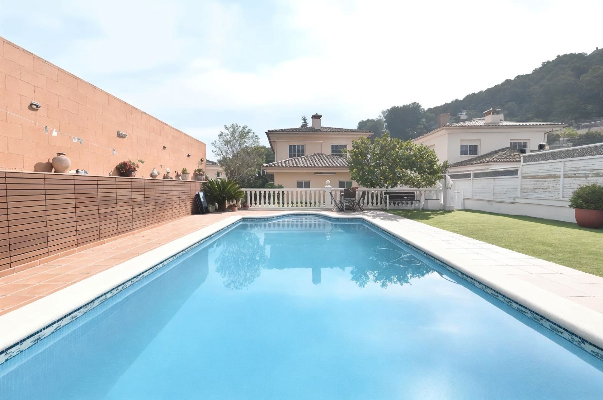 Piscina de Casa o chalet en venta en Canyelles con Aire acondicionado, Calefacción y Jardín privado