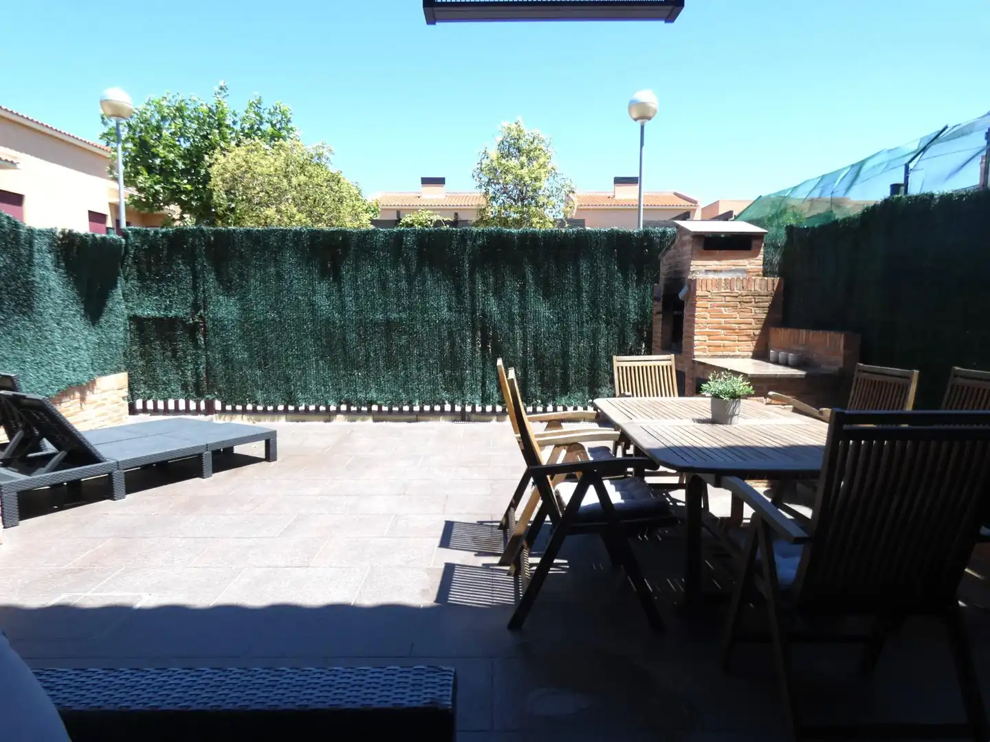 Terrace of Detached homes for sale in Utebo  with Air Conditioner, Heating and Private garden