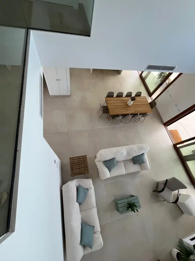 Sala de estar de Casa o chalet en venta en Colmenar con Aire acondicionado, Jardín privado y Terraza