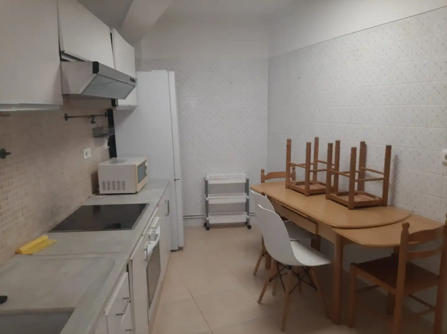 Kitchen of Flat for rent in Narón  with Furnished