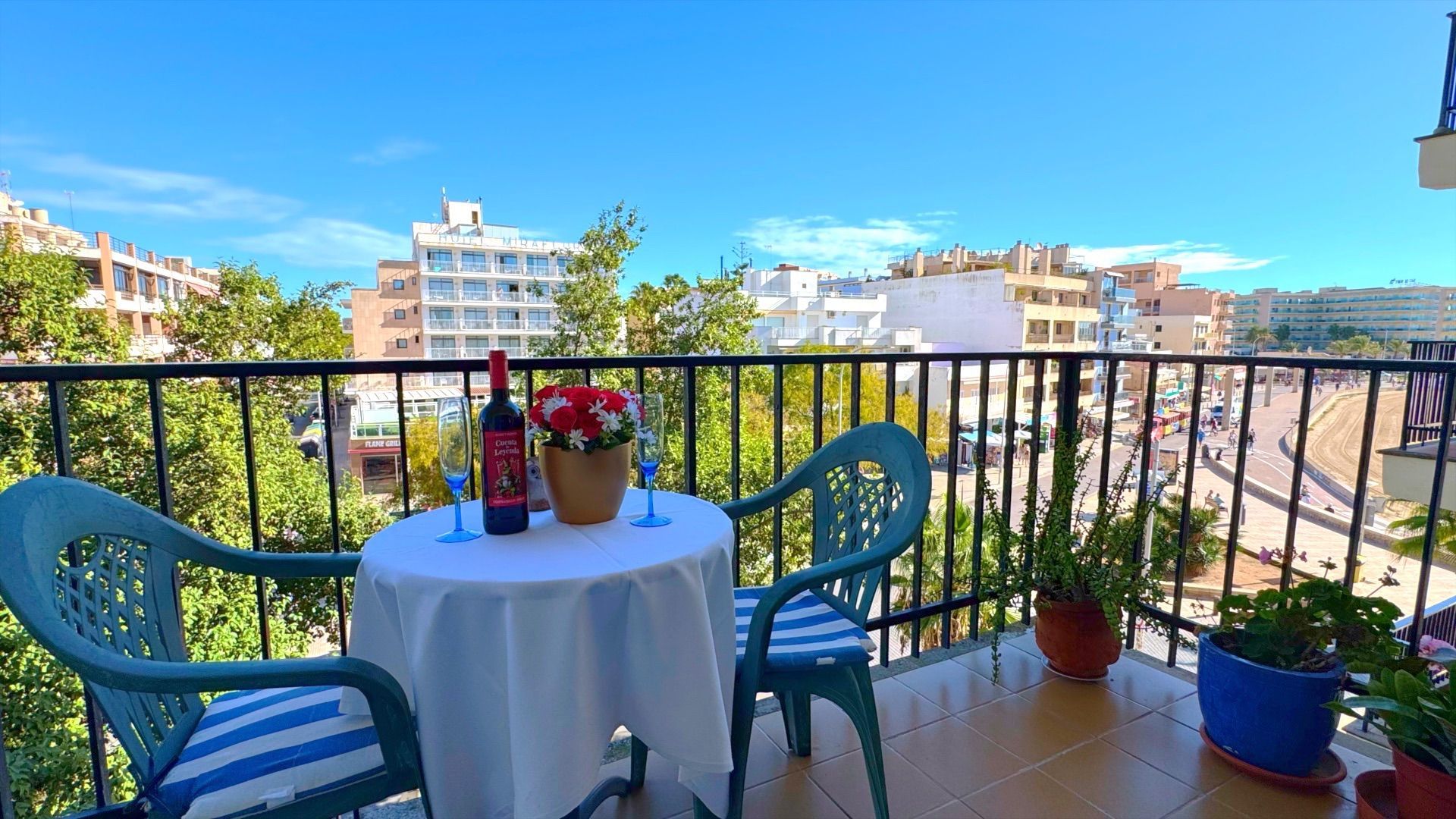 Balcony of Flat for sale in  Palma de Mallorca  with Air Conditioner, Heating and Terrace