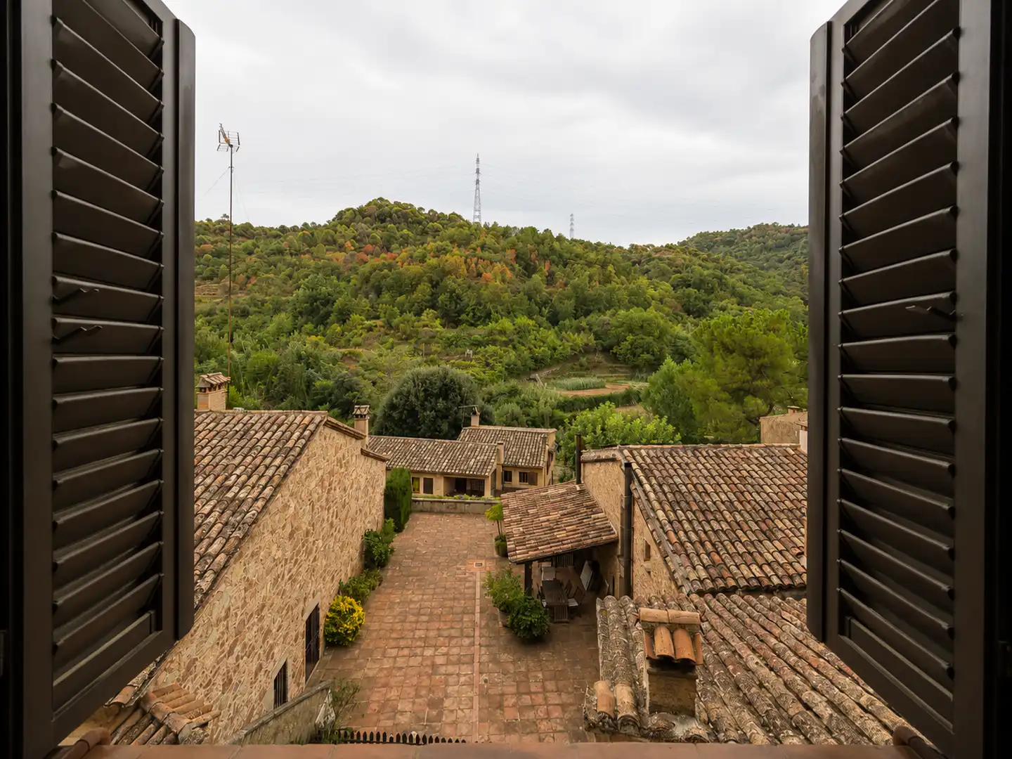 Vista exterior de Casa o chalet en venta en Mura con Calefacción, Trastero y Balcón
