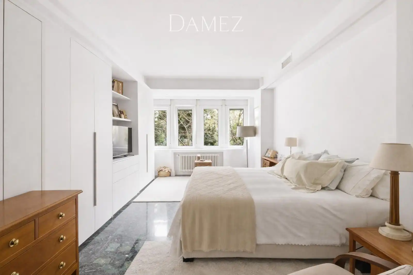 Schlafzimmer von Wohnung zum Verkauf in Madrid mit Klimaanlage, Heizung und Abstellraum