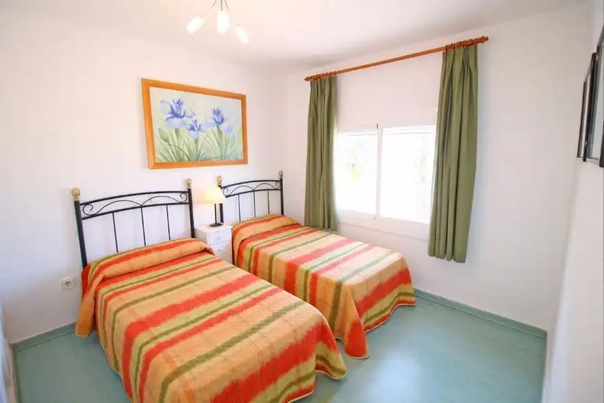 Bedroom of Houses for sale in Calpe / Calp  with Air Conditioner and Swimming Pool