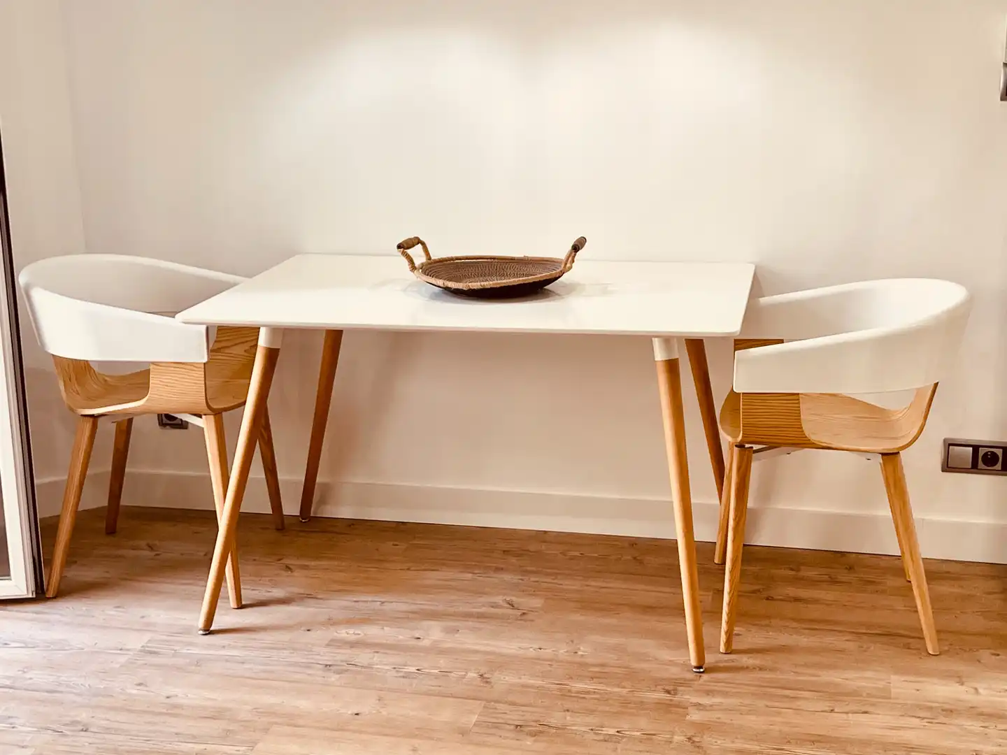 Comedor de Apartamento de alquiler en Madrid con Aire acondicionado, Calefacción y Terraza