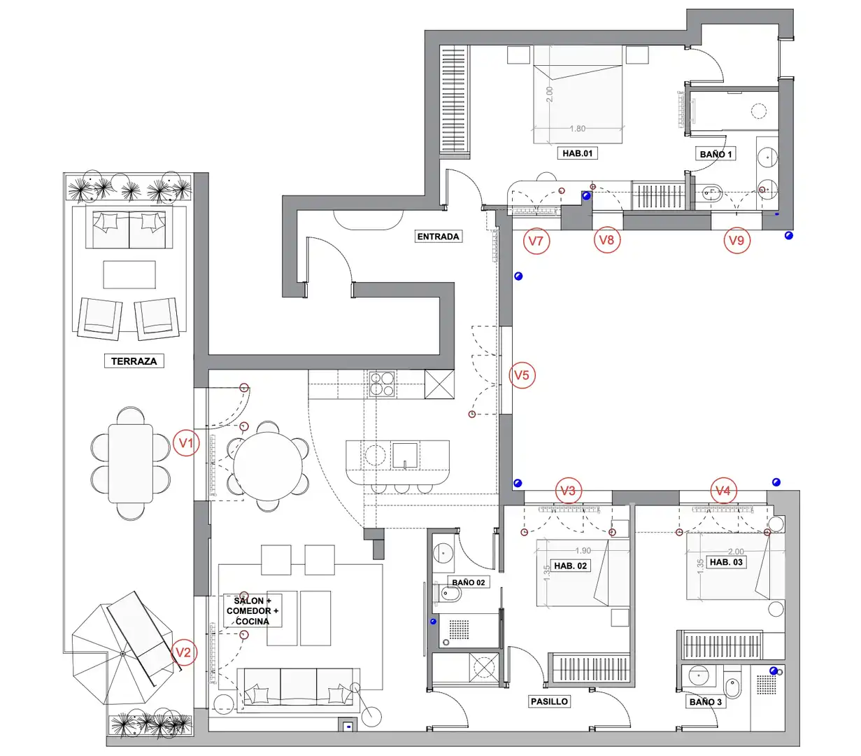 Apartment mit Aufzug zum Verkauf in C. de la Fuente del Berro, 8, Salamanca, 28009 Madrid, España, imagen 2