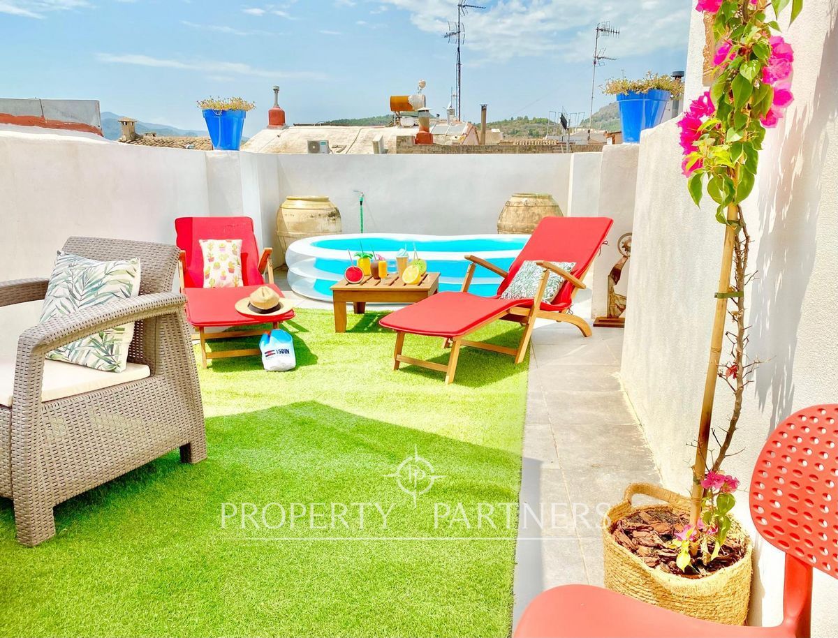 Terrassa de Finca rústica en venda en Real de Gandia amb Aire condicionat, Calefacció i Terrassa