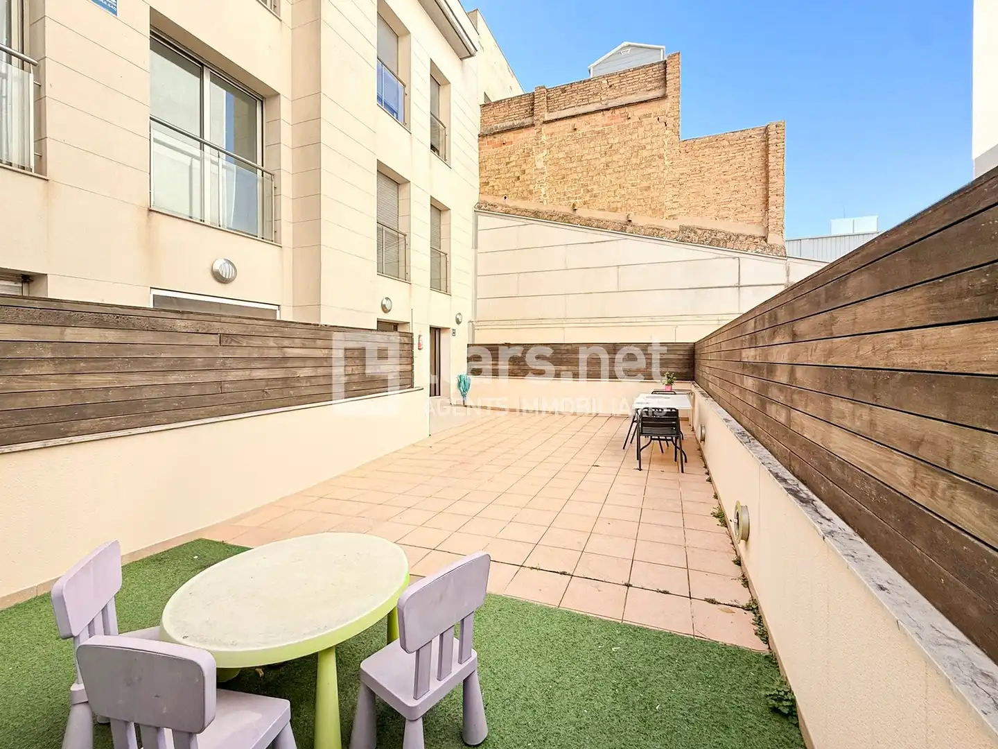 Terrace of Flat for sale in Vilanova i la Geltrú  with Air Conditioner, Heating and Terrace